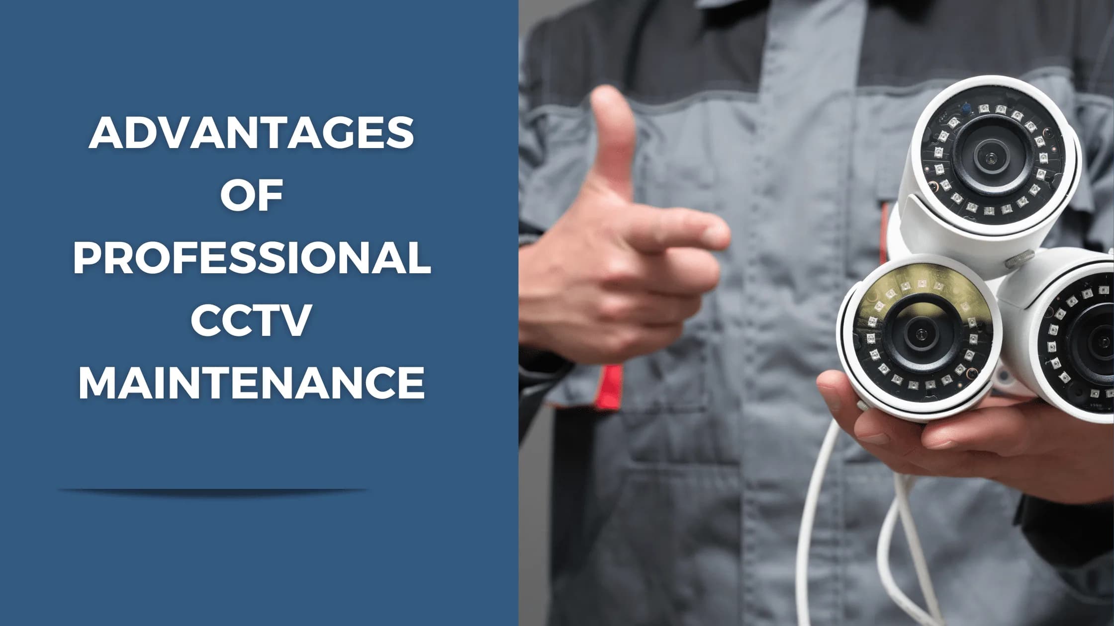 صورة مقال مزايا توظيف فني CCTV محترف